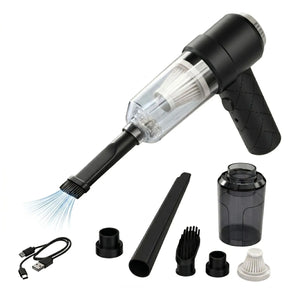 MINI ASPIRADOR DE PÓ PORTÁTIL USB 3 EM 1 - WELL TOOLS®