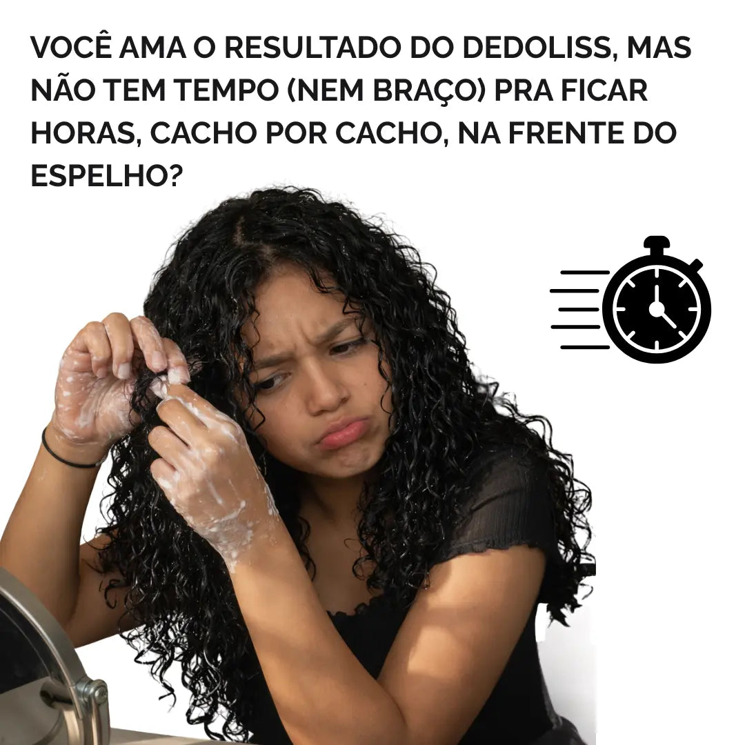 Escova Onda Finalizadora Definição de Cachos - Well Tools®