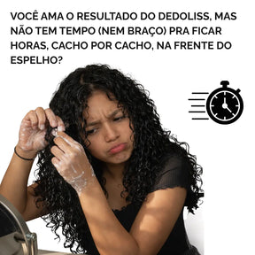 Escova Onda Finalizadora Definição de Cachos - Well Tools®