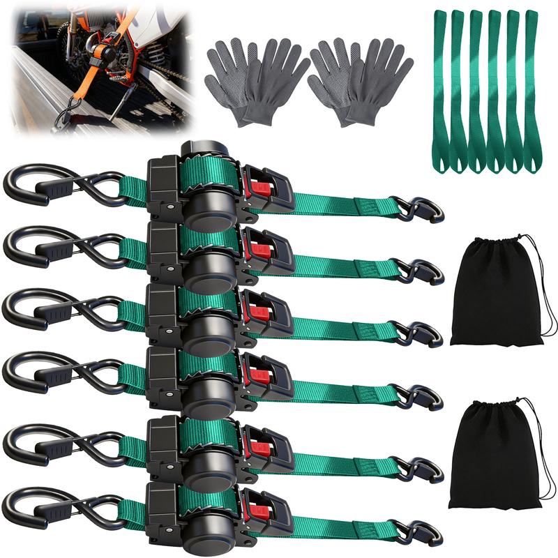 Cinta com Catraca Automática Retrátil 3,6m com Ganchos em S – Well Tools®