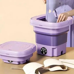 MINI MÁQUINA DE LAVAR ROUPA DOBRÁVEL 9/11 LITROS - WELL TOOLS®