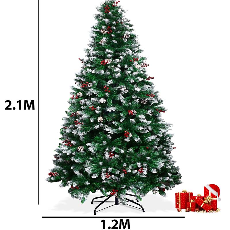 Árvore de Natal Luxo de Cedro 2,10m com 1200 Galhos – Well Tools®