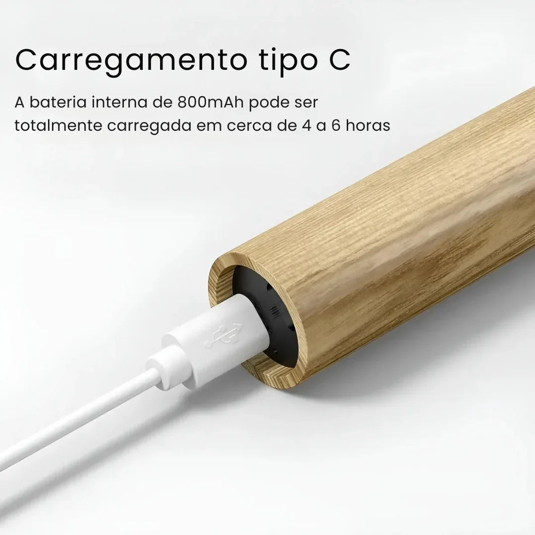 LUMINÁRIA RECARREGÁVEL COM SENSOR DE MOVIMENTO - WELL TOOLS®