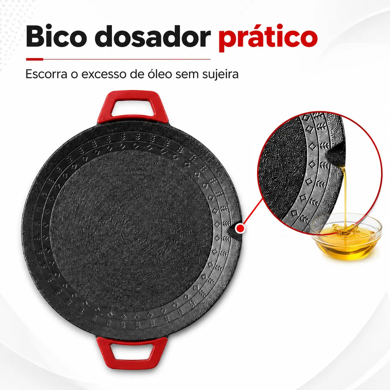 Churrasqueira Elétrica 36cm com Chapa Antiaderente e 5 Níveis de Temperatura - Well Tools®