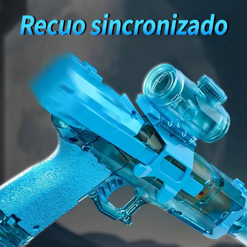 Pistola De Água Elétrica Recarregável Automática - Well Tools®
