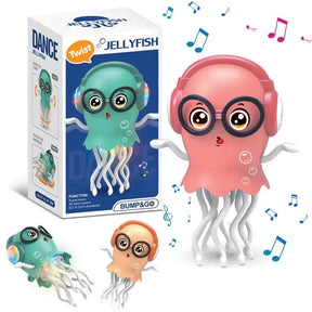 Polvo Dançante Inteligente com LED – Canta, Dança e Evita Obstáculos - Well Tools®