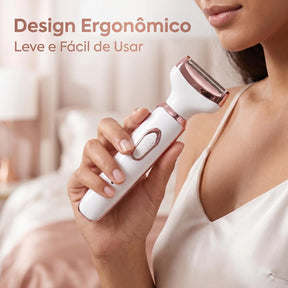 Kit Depilador Elétrico 4 em 1 Multifuncional - Well Tools®