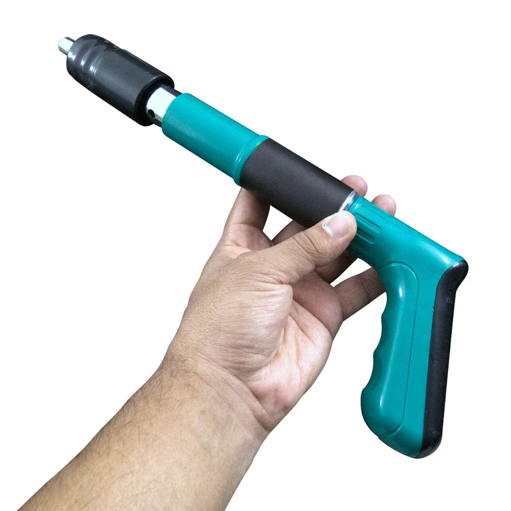 Kit Fixadora Finca Pino Pistola Profissional Ação + 30 pinos - Well Tools®