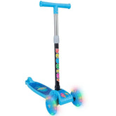 Patinete Infantil 3 Rodas com LED, Dobrável e Ajustável para Meninos e Meninas – Well Tools®