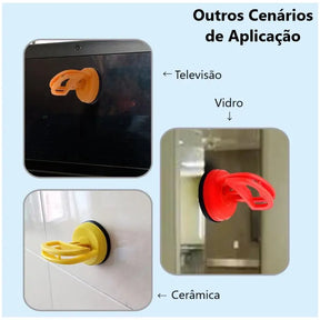 Ventosa 5,7cm para Desamassar Carro e Reparo de Celular - Well Tools®