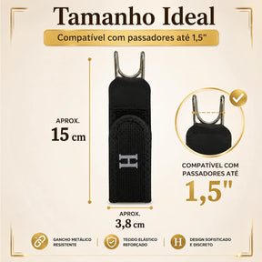 Cinto Modelador de Cintura Elástico Ajustável com Velcro Unissex Masculino e Feminino – Well Tools®