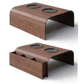 Kit 2 Esteiras para Braço de Sofá com Suporte para Copos e Apoio Lateral – Well Tools®