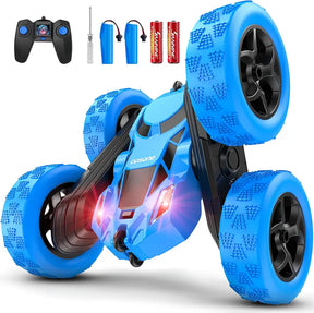 Carro de Controle Remoto Acrobático 360° com Manobras e Alta Diversão Infantil – Well Tools®