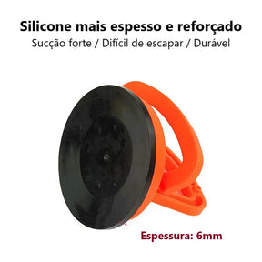 Ventosa 5,7cm para Desamassar Carro e Reparo de Celular - Well Tools®