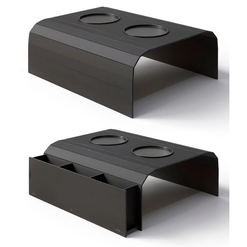 Kit 2 Esteiras para Braço de Sofá com Suporte para Copos e Apoio Lateral – Well Tools®