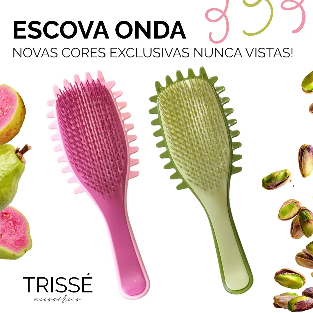 Escova Onda Finalizadora Definição de Cachos - Well Tools®