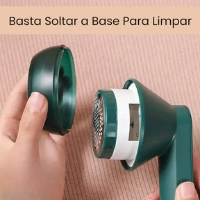 REMOVEDOR E APARADOR DE PELOS DE ROUPAS ELÉTRICO RECARREGÁVEL - WELL TOOLS®