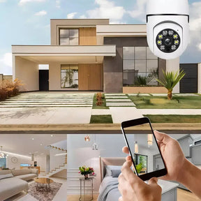 CÂMERA DE SEGURANDÇA FULL HJ WI-FI INTELIGENTE 360° - WELL TOOLS®