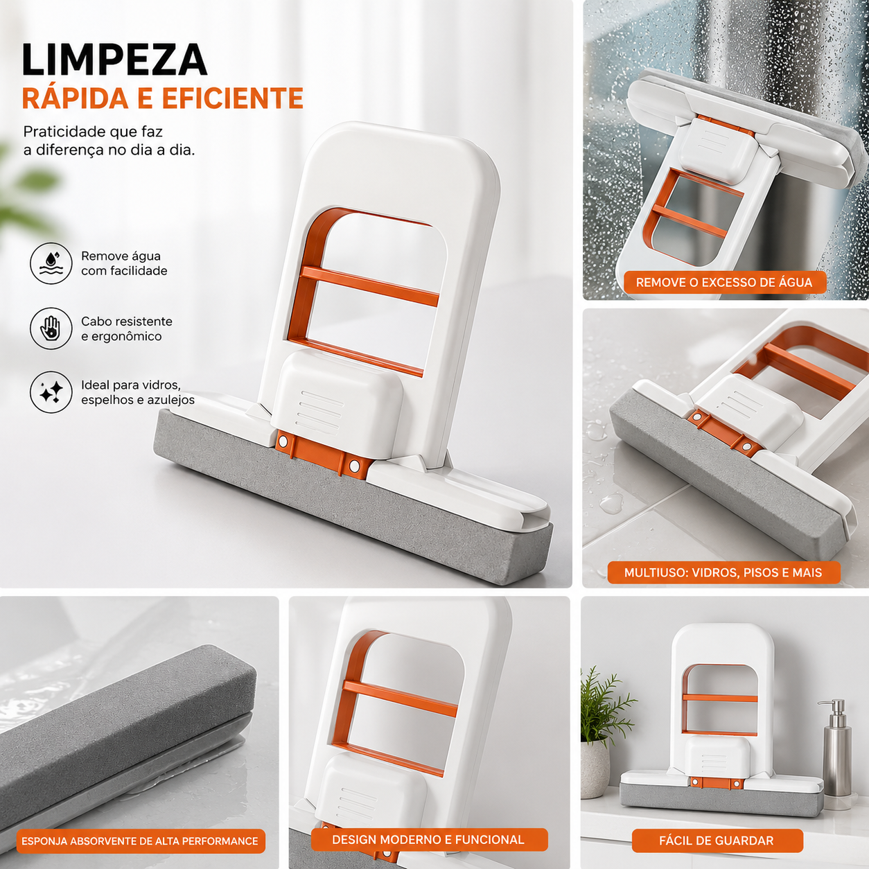 Mini Mop Absorvente - Well Tools®