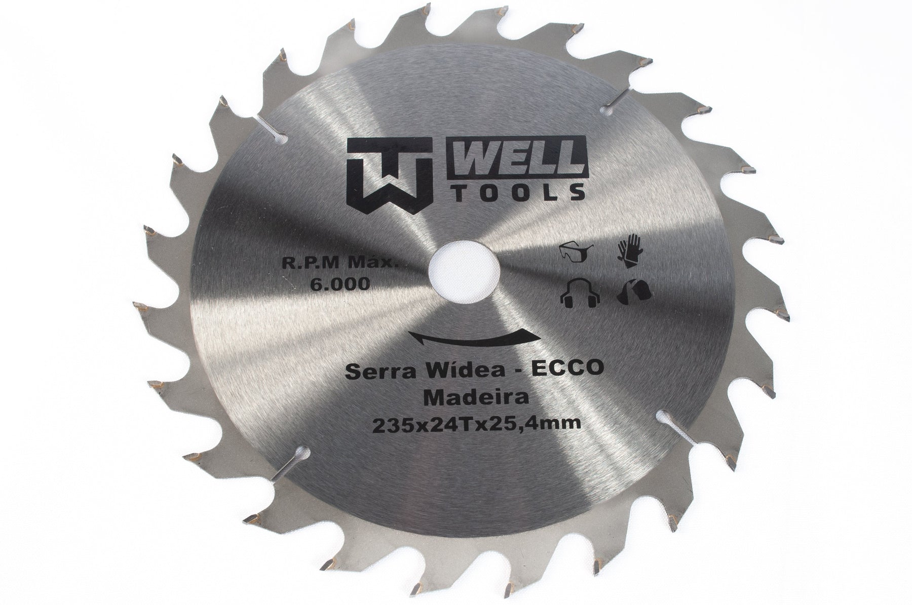 SERRA DE WIDEA PARA MADEIRA 235X24TX25,4mm LINHA ECCO