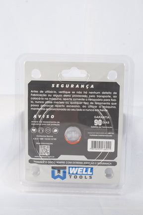 DISCO DE CORTE DIAMANTADO TURBO SEGMENTADO 115X12X20mm LINHA PRO PARA PAREDE
