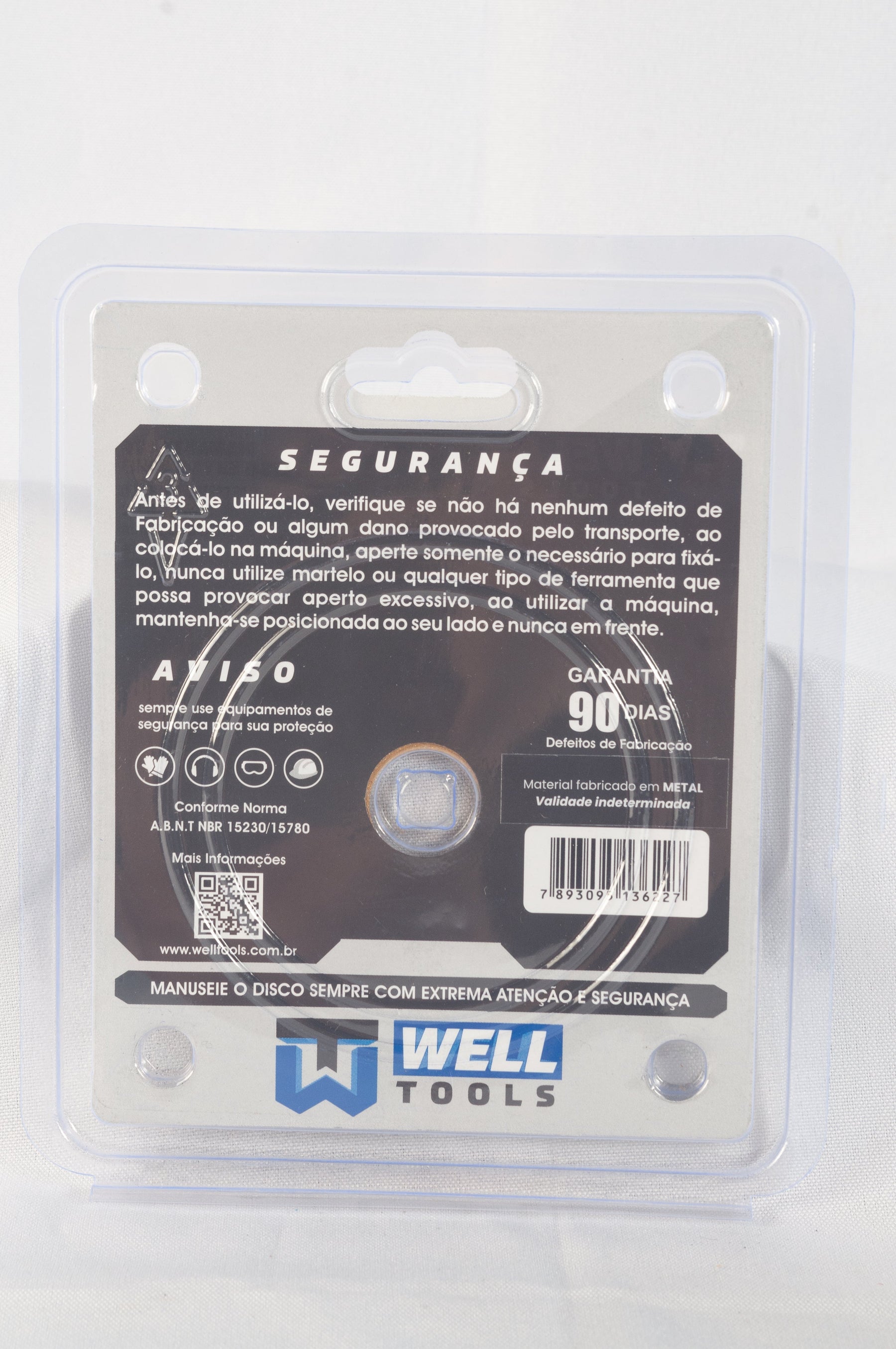 DISCO DE CORTE DIAMANTADO LISO EXTRA FINO 110X8X20mm LINHA PRO PARA PORCELANATO