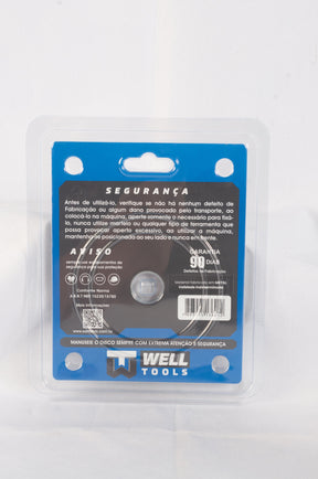 DISCO DE CORTE DIAMANTADO TURBO 110X8X20mm LINHA ECCO PARA MÁRMORE E GRANITO