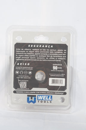 DISCO DE CORTE DIAMANTADO TURBO 110X10X20mm LINHA PRO PARA MÁRMORE E GRANITO