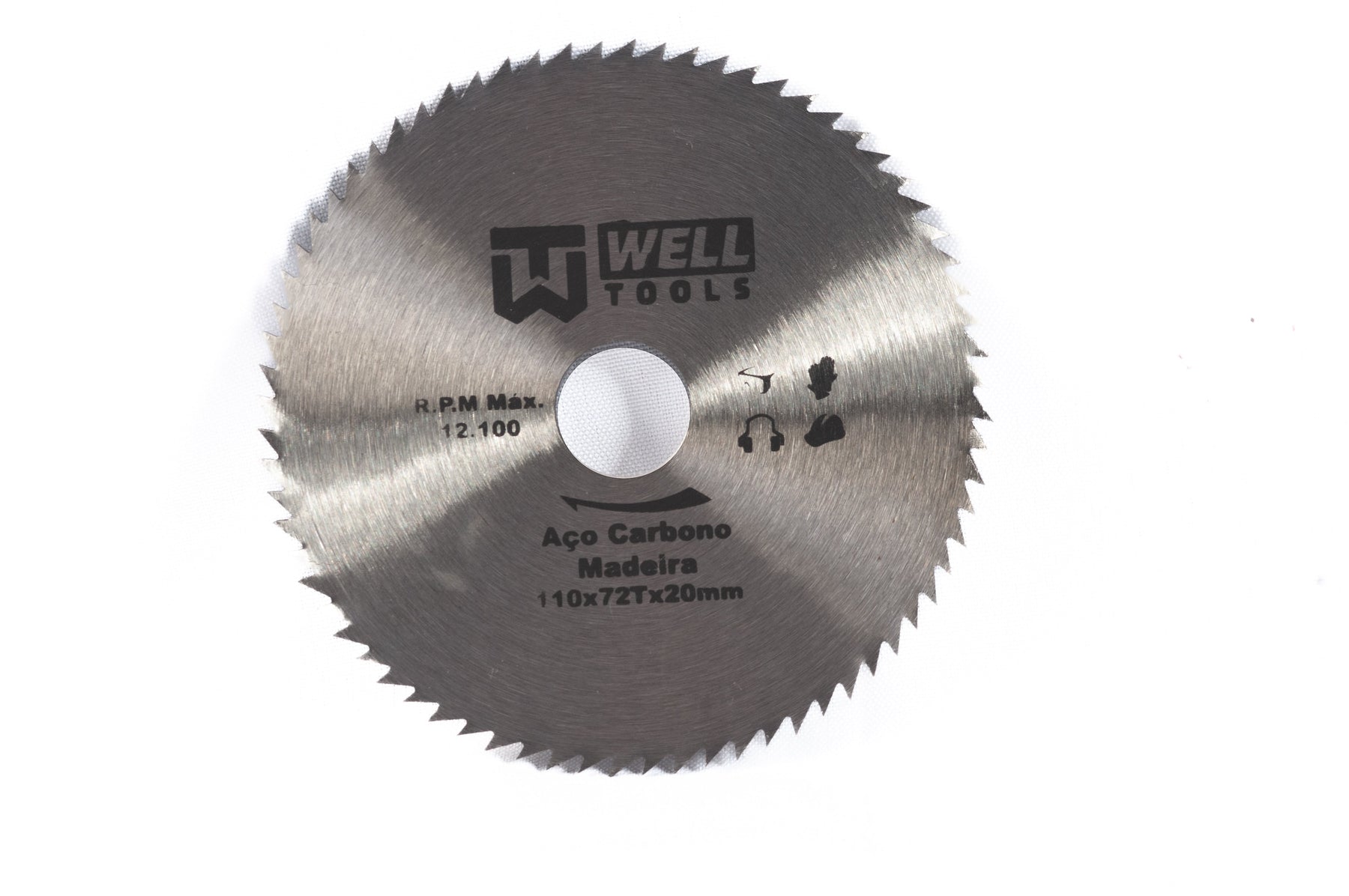 SERRA DE AÇO CARBONO PARA MADEIRA 110X72TX20mm LINHA ECCO