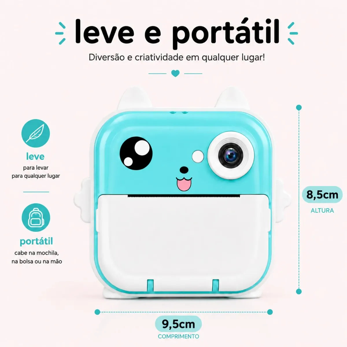 Câmera de Impressão Instantânea Polaroid – Well Tools®