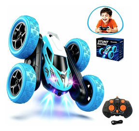 Carro de Controle Remoto Acrobático 360° com Manobras e Alta Diversão Infantil – Well Tools®