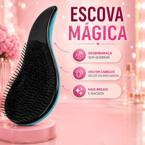 Kit 5 Escovas Cabelo + Touca de Cetim - Well Tools®