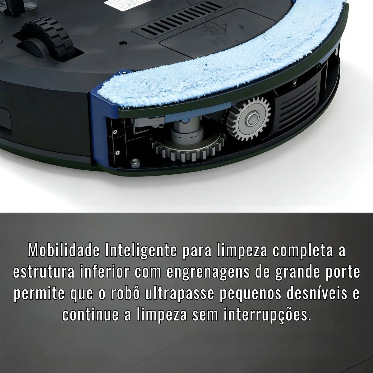 ASPIRADOR ROBÔ INTELIGENTE 3 EM 1 – VARRE, ASPIRA E PASSA PANO - WELL TOOLS®