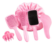 Kit 5 Escovas Cabelo + Touca de Cetim - Well Tools®