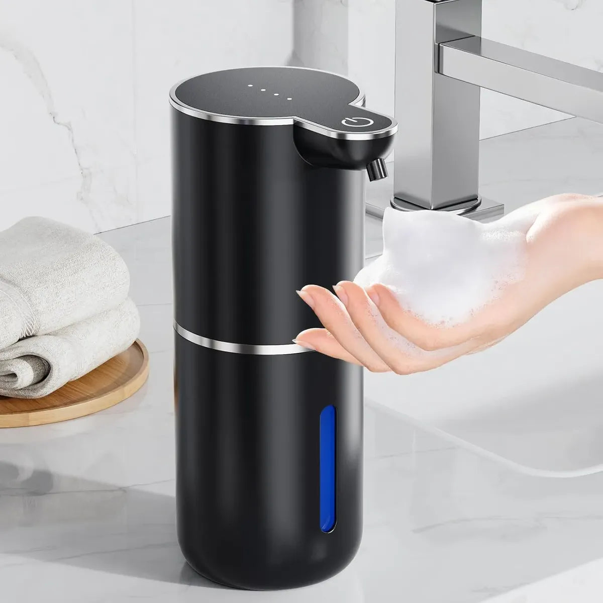 Saboneteira Dispenser Automático com Sensor Infravermelho para Sabonete e Detergente - Well Tools®