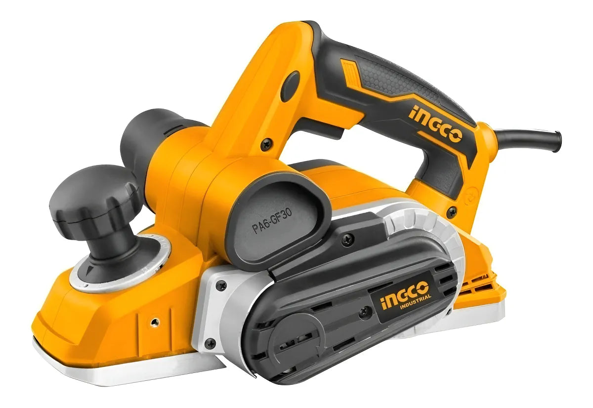 Plaina Elétrica Profissional Manual 1050w Cor Laranja Ingco Pl10508-9