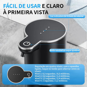 Saboneteira Dispenser Automático com Sensor Infravermelho para Sabonete e Detergente - Well Tools®