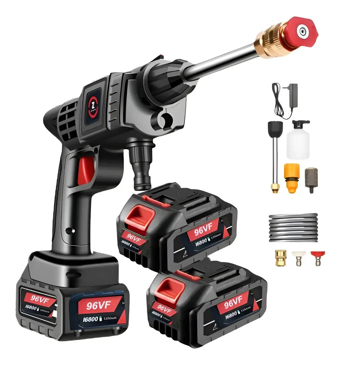 Lavadora de Alta Pressão a Bateria com Maleta – Well Tools®