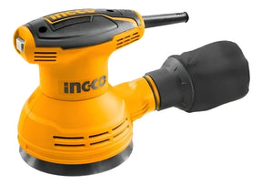 Lixadeira Lixa Orbital Rotativa Ingco 320w 5 Polegadas Cor Amarelo Frequência 60 Hz