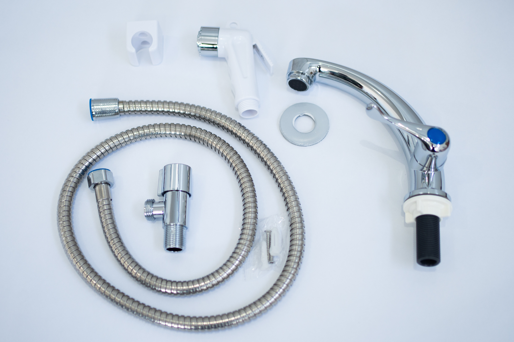 (KIT ABS) Torneira Lavatório + Ducha Higiênica