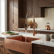 Well Tools - Torneira Gourmet para Cozinha 52cm Quente e Frio