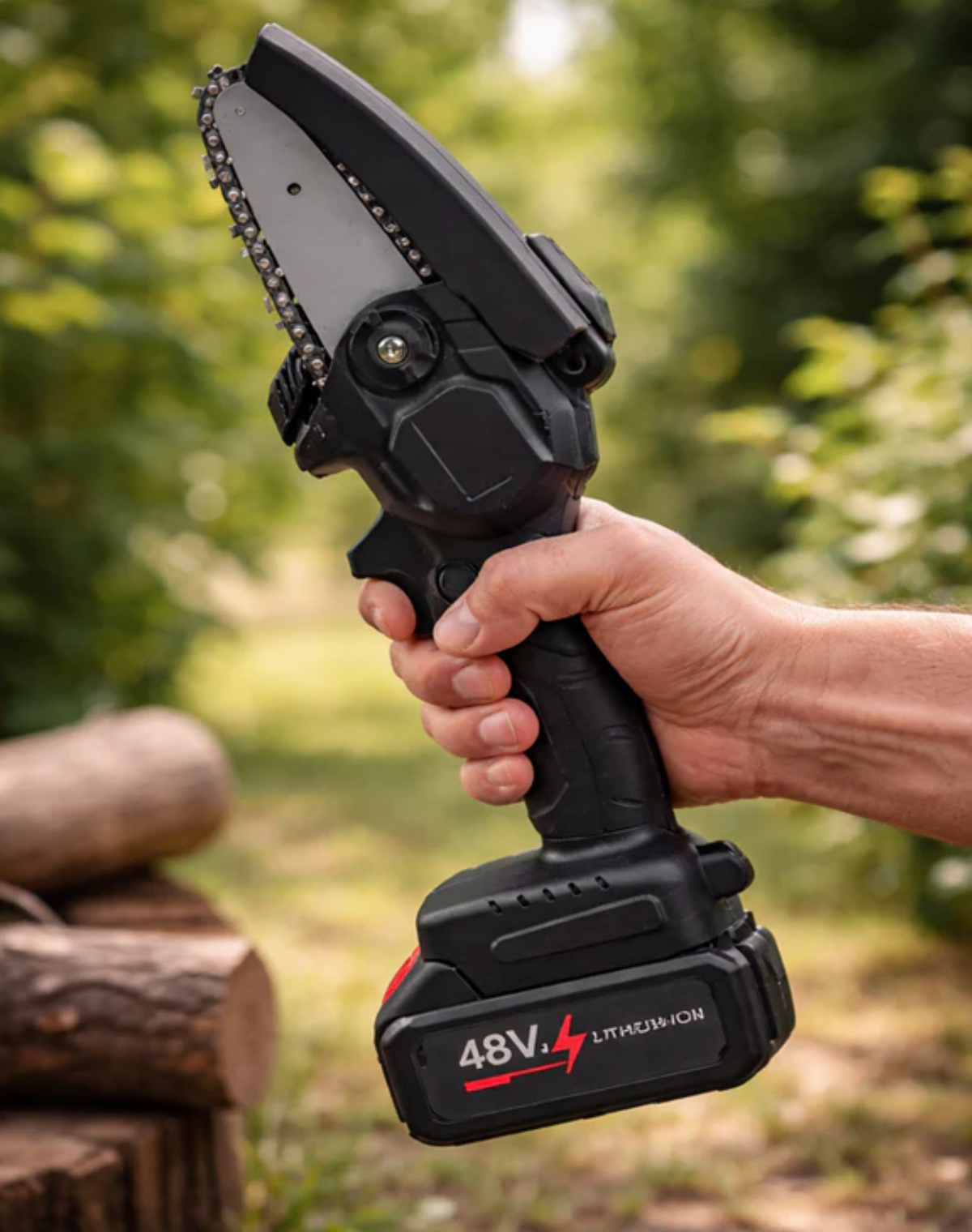 MOTOSSERRA ELÉTRICA A BATERIA 48V - WELL TOOLS®