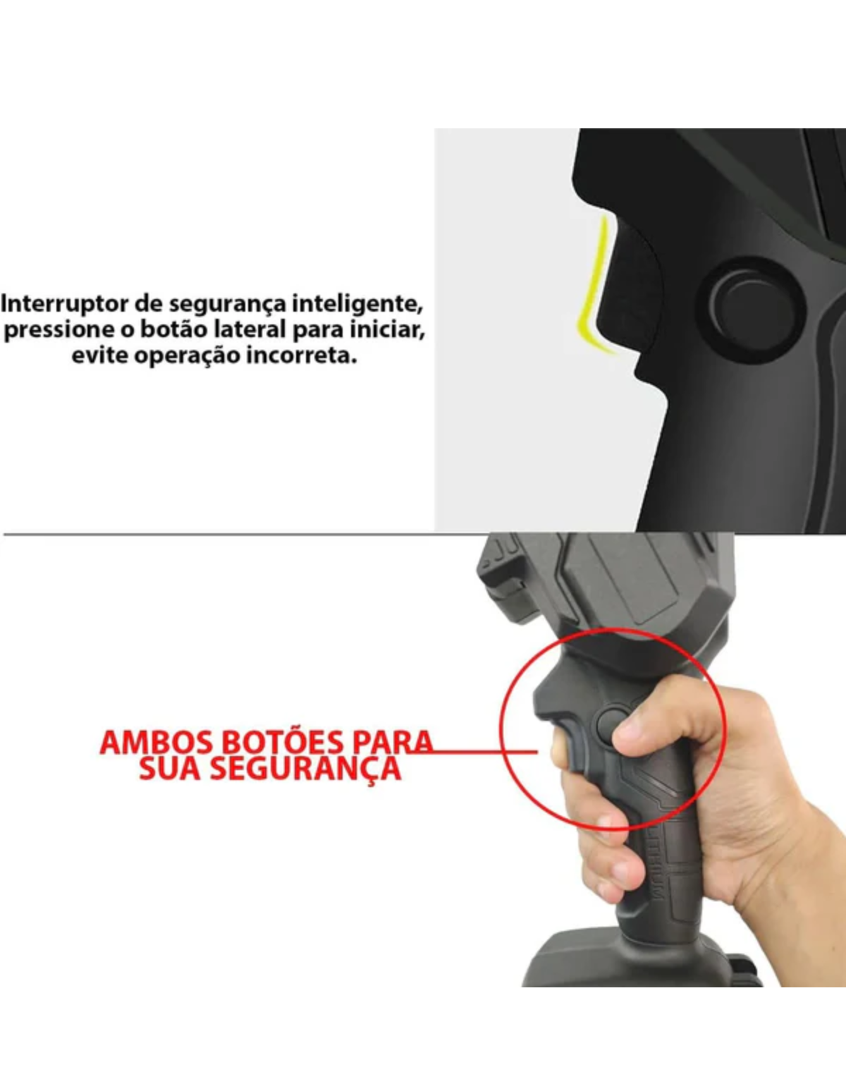 MOTOSSERRA ELÉTRICA A BATERIA 48V - WELL TOOLS®