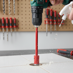 SERRA COPO 35mm LINHA PRO - VERMELHO