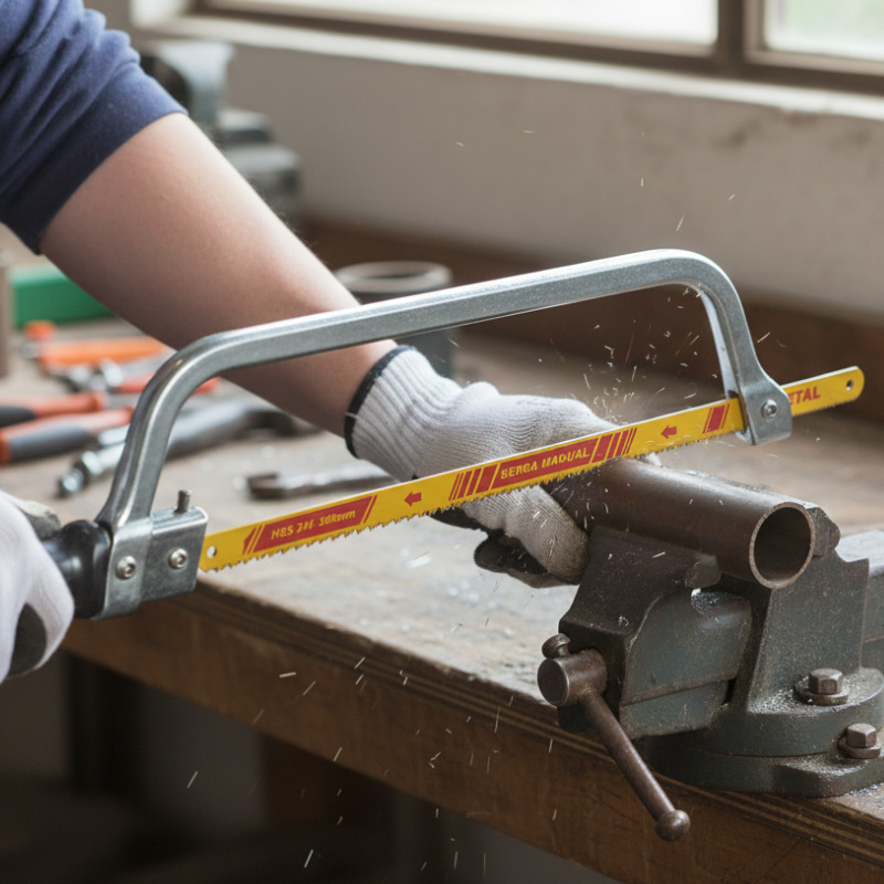 Kit C/10 Laminas Serra Manual 12 X1/2''x24tpi Bi-metal