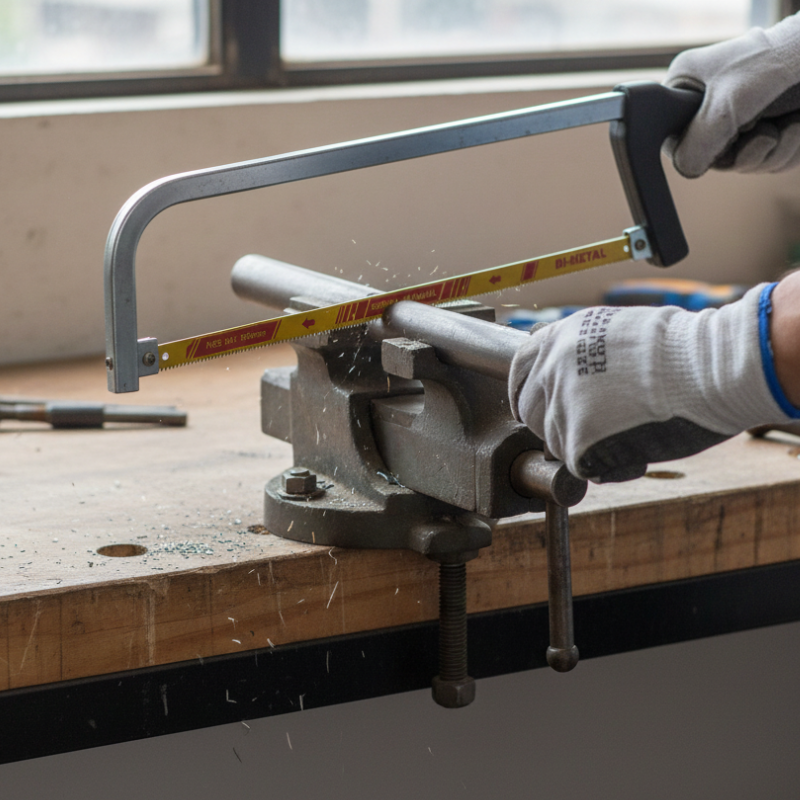 Kit C/10 Laminas Serra Manual 12 X1/2''x24tpi Bi-metal