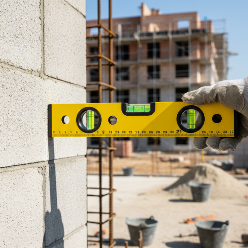 NIVEL DE ALUMINIO MANUAL 3 BOLHAS 12"