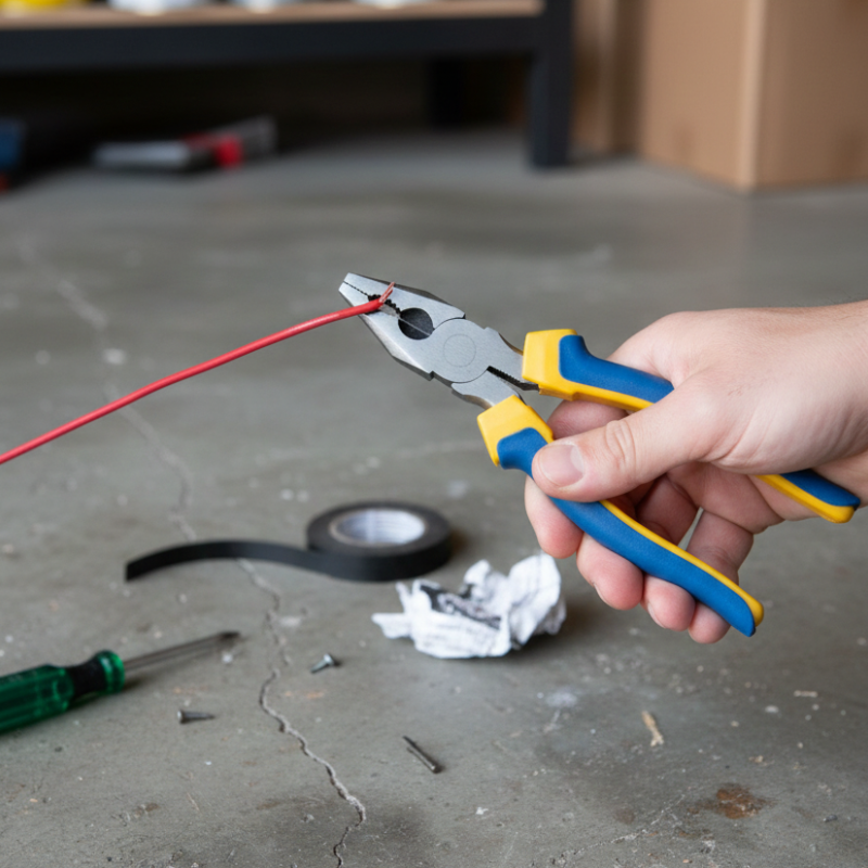 ALICATE UNIVERSAL 8" ISOLADO DUPLO