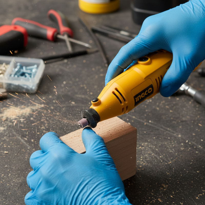 MICRO RETIFICA INGCO 130W COM 52 ACESSORIOS - 110V