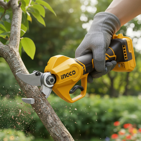 Tesoura De Poda 20/30mm Amarela S/ Bateria 20v P20s Ingco